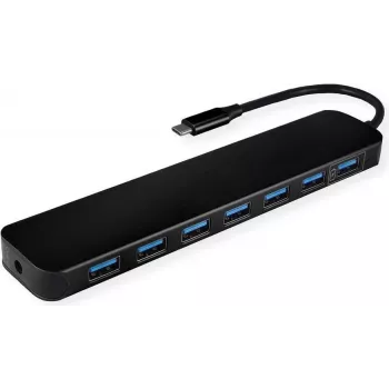 USB šakotuvas VALUE 14.99.5040, 7× USB-A 3.2 Gen1, USB-C jungtimi