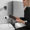 Qoltec 52381 Super Quick PD greitasis įkroviklis | 1xUSB-C | 1xUSB | 90W | 5-20V | 2.4-4.35A | Juoda