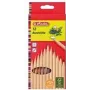 HERLITZ 8660086 rašiklių ir pieštukų rinkinys – medinis korpusas, 12 spalvų, 12 vnt.