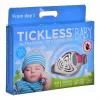 Ultragarsinis erkių repelentas gyvūnams TICKLESS PRO-104BE, nešiojamas, baterijinis, vandeniui atsparus, 1,5 m veikimo spindulys, smėlio spalvos