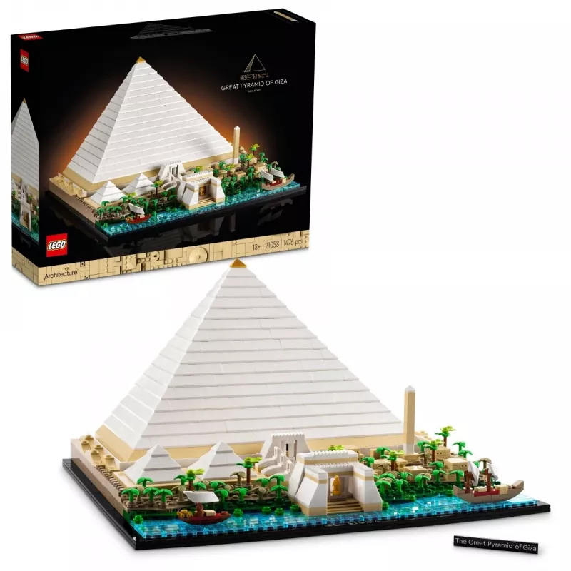 LEGO ARCHITECTURE 21058 Didžioji Gizos piramidė