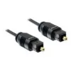 Optinis garso kabelis Toslink DeLOCK 82880 2m juodas