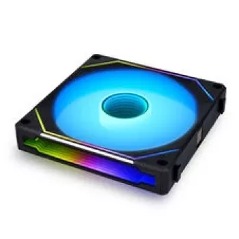 Lian Li UNI FAN SL-INF Wireless ARGB PWM 140 mm korpuso ventiliatorius, juodas