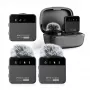 Belaidžio mikrofono rinkinys Easypix MyStudio Wireless Mic Duo 62022