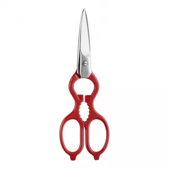 Zwilling Satin universalinės žirklės - Raudonos