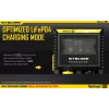 Nitecore D2 įkroviklis – 2 lizdai AA/AAA/AAAA/C baterijoms, 100–240V, 4,2V, juodas