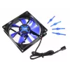 Ventiliatorius Noiseblocker BlackSilentFan XE2 92 mm