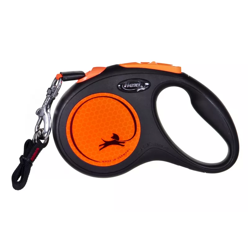 FLEXI New Neon S – atsitraukiantis pavadėlis – 5 m