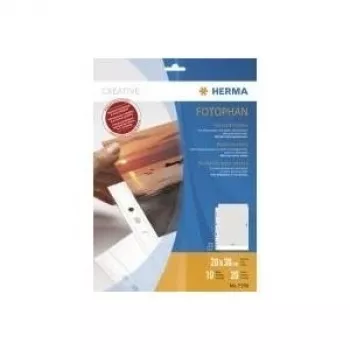 HERMA Fotophan foto kišenės 20x30 cm baltos 10 vnt.