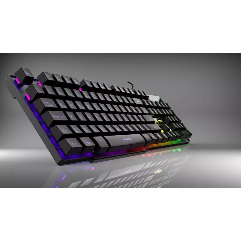 Incase Gaming Keyboard IKG-446 Regenbogen, RGB, vokiškas išdėstymas, mažmeninė prekyba