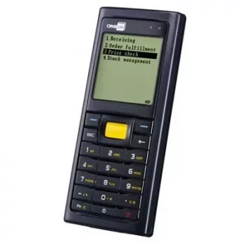 Nešiojamas mobilus kompiuteris CIPHERLAB 8200 su 5,33 cm (2,1 colio) ekranu, 160×160 px, 0,004 GB RAM, MicroSD palaikymu