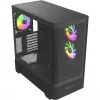PC korpusas Thermaltake View 290 TG ARGB Midi Tower Juodas