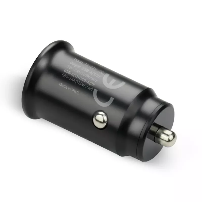 Automobilinis kroviklis everActive CC-25 — 2x USB prievadai, 12W bendra galia, 12V–24V