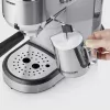 SEVERIN Newspresa KA 5997 pusiau automatinis espresso aparatas, 1 L, 1350 W, juoda/šlifuotas plienas/chromas
