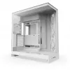 PC korpusas Midi Tower NZXT H9 Flow RGB+ — Baltas, ATX/EATX/Micro-ITX, grūdintas stiklas, 3x140mm priekyje + 1x120mm gale