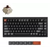 Mechaninė klaviatūra Keychron V1 Ultra 8K — 75 % QWERTY, Bluetooth, laidinė, RGB, juoda