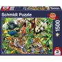 Dėlionė Schmidt Spiele 57385 — 1500 dalių, Gyvūnai, plotis 846 mm