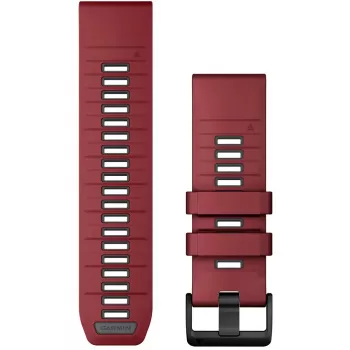 Garmin QuickFit 26 mm dirželis Graphite Red (010-13393-06)