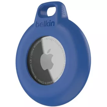 Belkin MSC013btBL Mėlynas vandeniui atsparus dėklas su raktų pakabuku, skirtas Apple AirTag