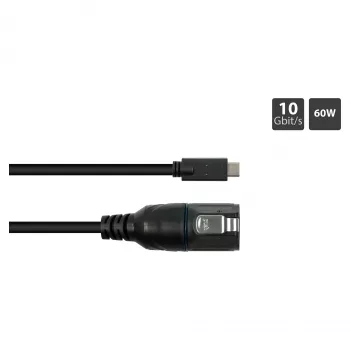 Good Connections Industrie-Plug S1 USB 3.2 C-C laidas, 0,5 m