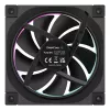 120 mm PC ventiliatorius DeepCool FL12 3 viename, juodas, 120×25 mm, 2150 RPM, skysčio dinaminis guolis, PWM, 55 CFM, 32 dB, 3 vnt. pakuotė