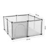 Extralink vaikų žaidimų aptvaras, sausas baseinas, sulankstomas 126x126 cm kamuoliukų duobė k-458