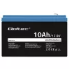 Įkraunama LiFePO4 baterija QOLTEC 10Ah 12.8V 128Wh su integruota BMS
