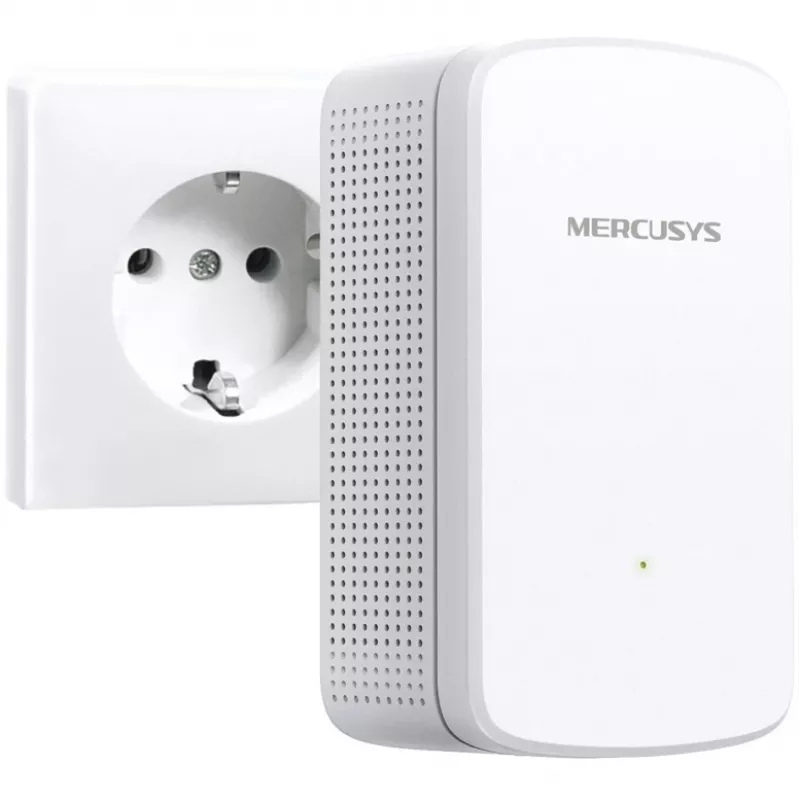 Mercusys ME10 V1 WiFi signalo stiprintuvas, montuojamas į sieną