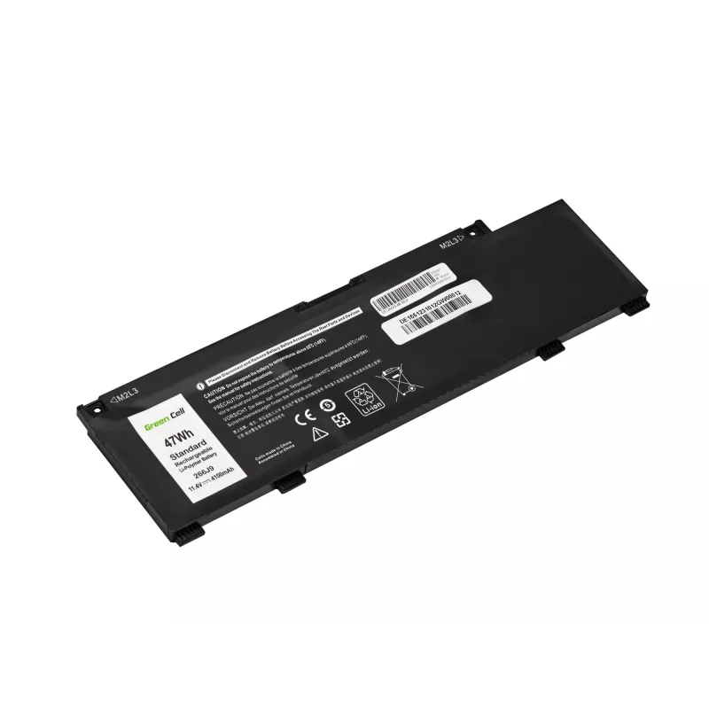 Baterija Green Cell DE155, skirta Dell G3 15 3500 3590 G5 5500 5505 Inspiron 14 5490