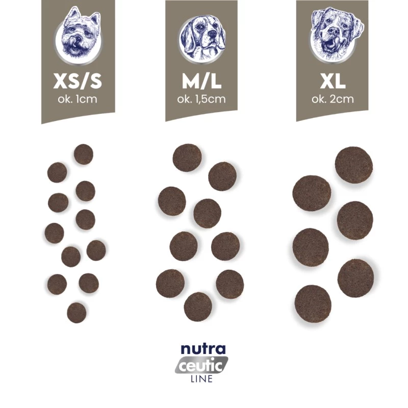 BALTICA Nutraceutic Hipoalerginis S Triušis su ryžiais - sausas šunų maistas - 3kg