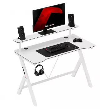 Huzaro Hero 1.9 Baltas Gaming Stalas