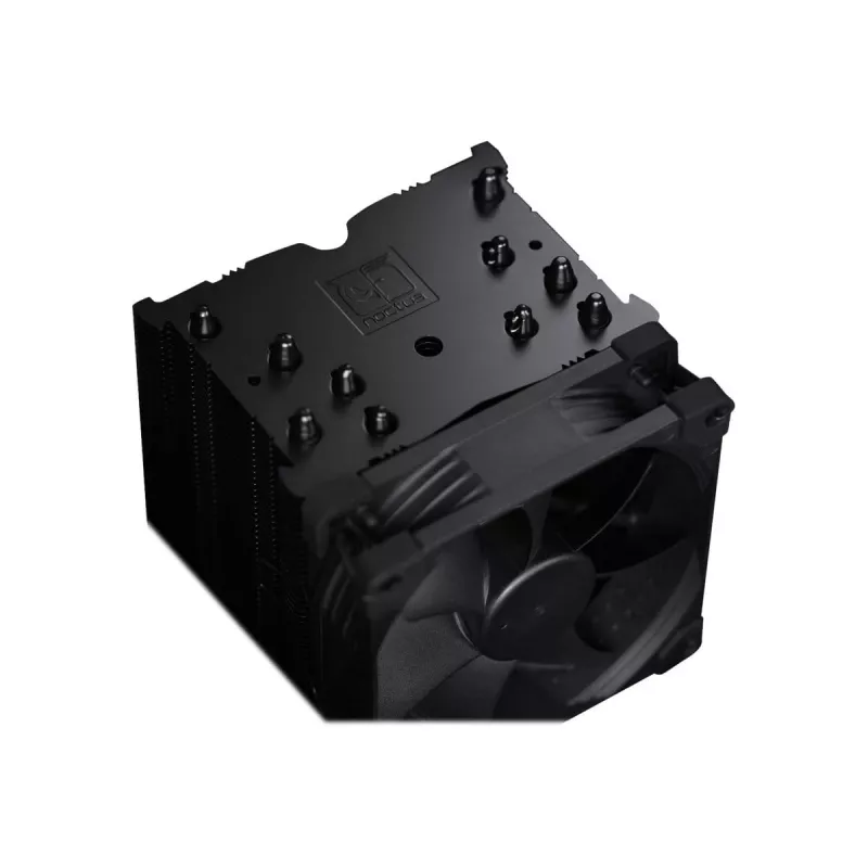 CPU aušintuvas Noctua NH-U9S chromax.black – 92 mm ventiliatorius, 5 šilumos vamzdelių, 12 V, SSO guolis, LGA 2066