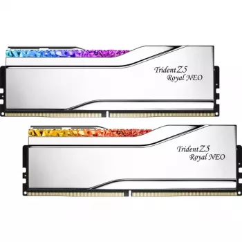G.Skill Trident Z5 Royal Neo 32 GB (2x 16 GB) DDR5-6400 atminties rinkinys, sidabrinis, AMD EXPO