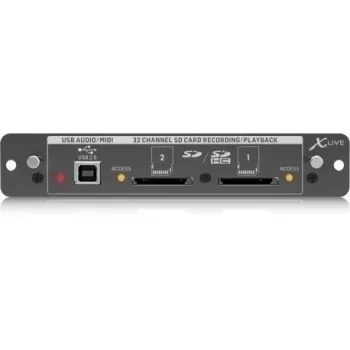 Behringer X-LIVE įrašymo kortelė, skirta X32