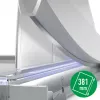 Pjaustytuvas popieriui Leitz Precision Office A4+, 15 lapų, rankinis spaustuvas, nerūdijantis plienas, A4 Maxi, 80 g/m², stiklas