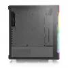 PC korpusas Thermaltake H200 TG Snow RGB Midi Tower baltas