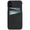 Krusell Sunne 2 Card Cover iPhone XS Max juoda