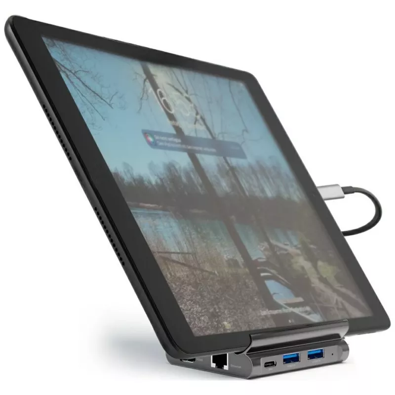Laikiklis planšetei / išmaniajam telefonui 7in1 Dex HDMI/RJ45