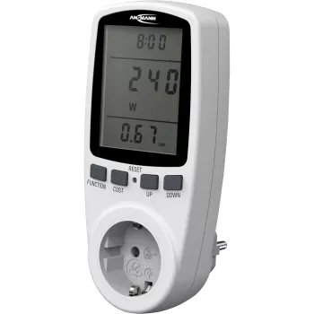 Energijos sąnaudų matuoklis ANSMANN APM2 120-0007 su LCD ekranu