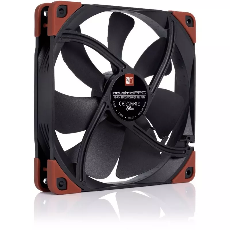 Noctua NF-A14 industrialPPC-24V-3000 SP 140mm korpuso ventiliatorius