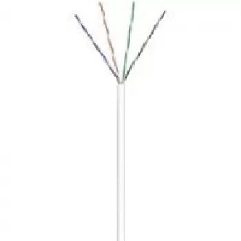 Wentronic CAT 6 U/UTP 100m baltas tinklo kabelis (PVC)
