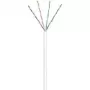 Wentronic CAT 6 U/UTP 100m baltas tinklo kabelis (PVC)