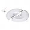 Elektrinis keraminis šildytuvas NOVEEN PTC3000, 2000 W (1200 W min), LED ekranas, laikmatis, nuotolinis valdymas, svyravimas, baltas