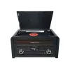 Patefonas muse MT-115 W juodas/auksinis, 33-45-78 aps./min., J formos tonearm, sukamas garsumas, 240 V AC