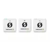 RØDE Wireless ME Dual White - belaidė mikrofonų sistema su dviem siųstuvais dviejų kanalų įrašymui