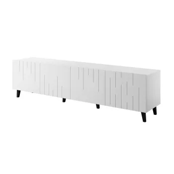 TV spintelė cama meble BARI 200x42x52 balta matinė