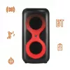 Nešiojamas muzikos centras MANTA SPK0401B100 Bluetooth garsiakalbis, 100 W galia, FM radijas, karaokė, įmontuota baterija, X-BASS