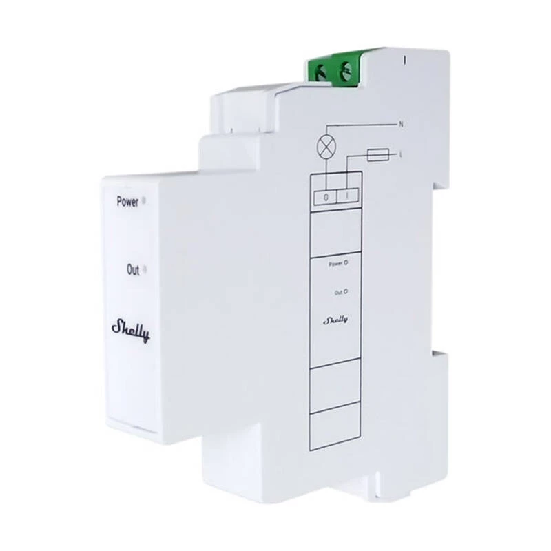 Energijos skaitiklis Shelly Pro 3EM 3 fazių Wi‑Fi stebėjimo įrenginys elektros suvartojimui ir apkrovų valdymui