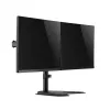 Monitorio laikiklis LOGILINK BP0099 2 ekranams, iki 81,3 cm (32 colių), VESA 75x75–100x100, max 8 kg, juodas