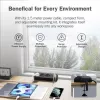 Maitinimo juosta DIGITUS 3 kištukiniai lizdai su 2×USB-A ir 1×USB-C, 1,5 m laidas, juoda